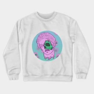 Psychedelic Hellenistic Skull Crewneck Sweatshirt